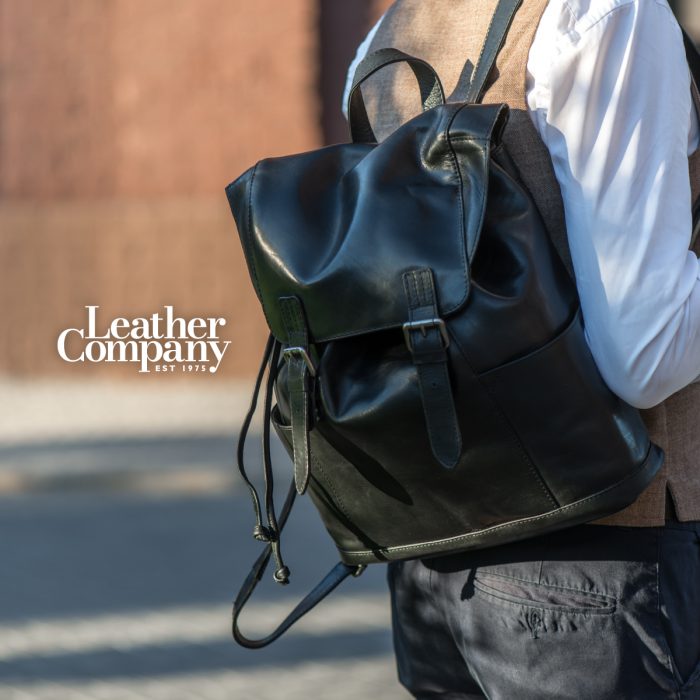 The practical genius of leather backpacks