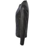 Leather Jacket Black/ddy: AWL-672