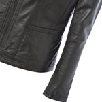 Leather Jacket Black/ddy: AWL-672