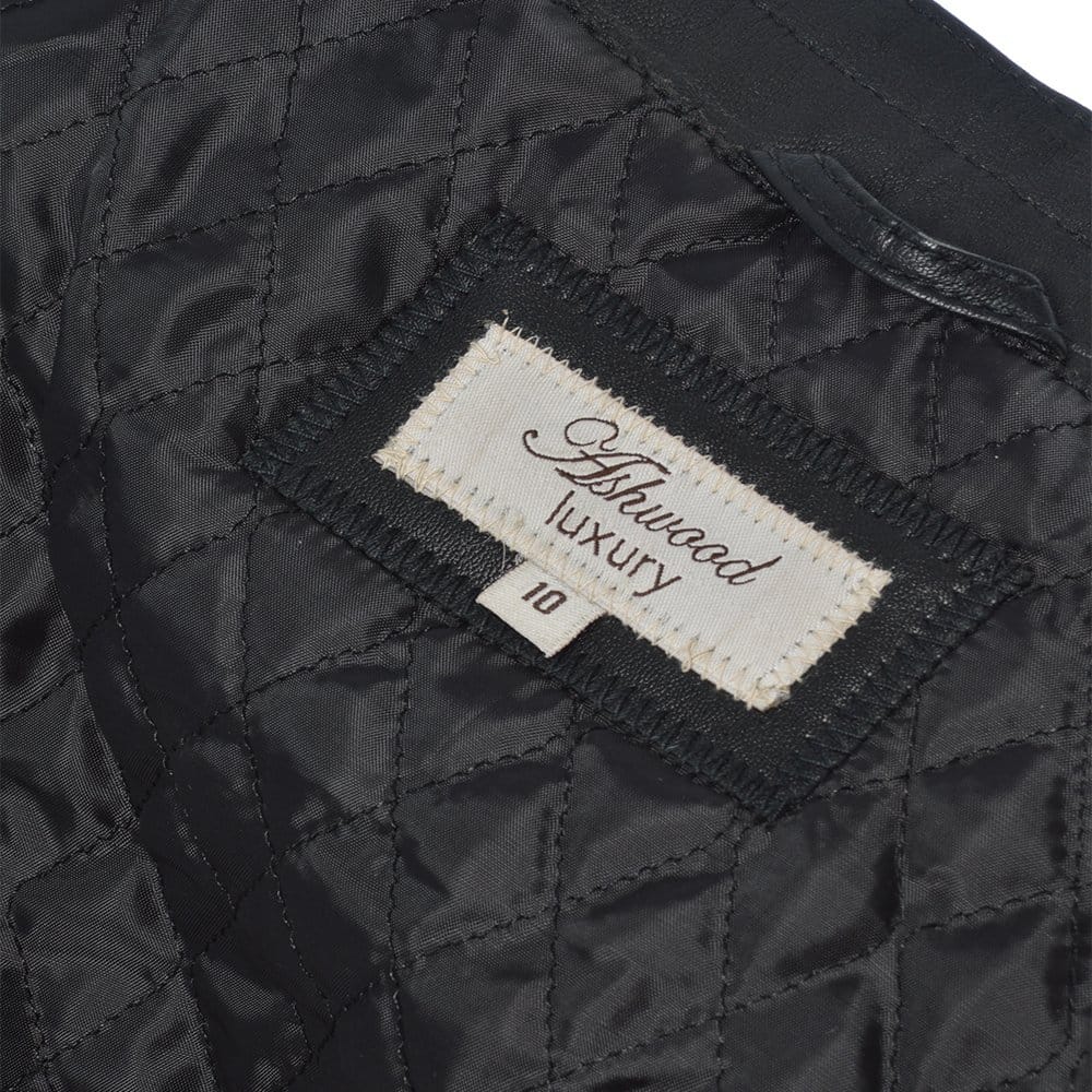Leather Jacket Black/ddy: AWL-672