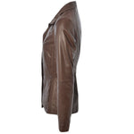 Leather Jacket Brown/nap: AWL-529