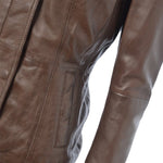Leather Jacket Brown/nap: AWL-529