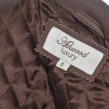 Leather Jacket Brown/nap: AWL-529