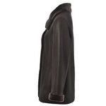 Sheepskin Coat Dark-Brown: KB 460