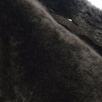 Sheepskin Coat Dark-Brown: KB 460