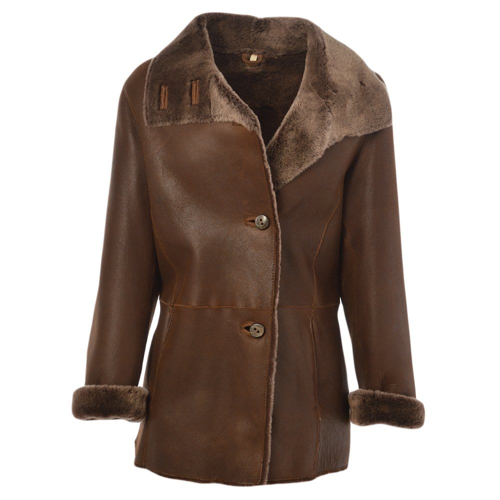 Sheepskin Coat Tobacco: KB 460
