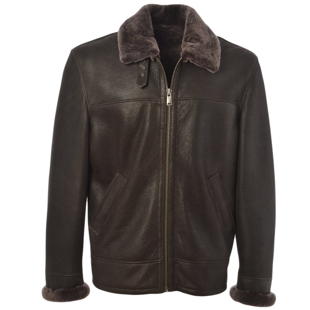 Sheepskin Flying Jacket Mouse Cotton: KE 007E
