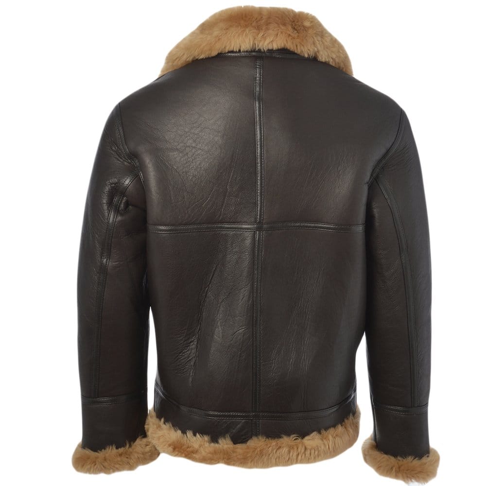 Sheepskin Flying Jacket Ginger: KE-117