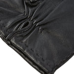 Mens Leather Gloves Black : 710