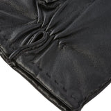 Mens Leather Gloves Black : 710