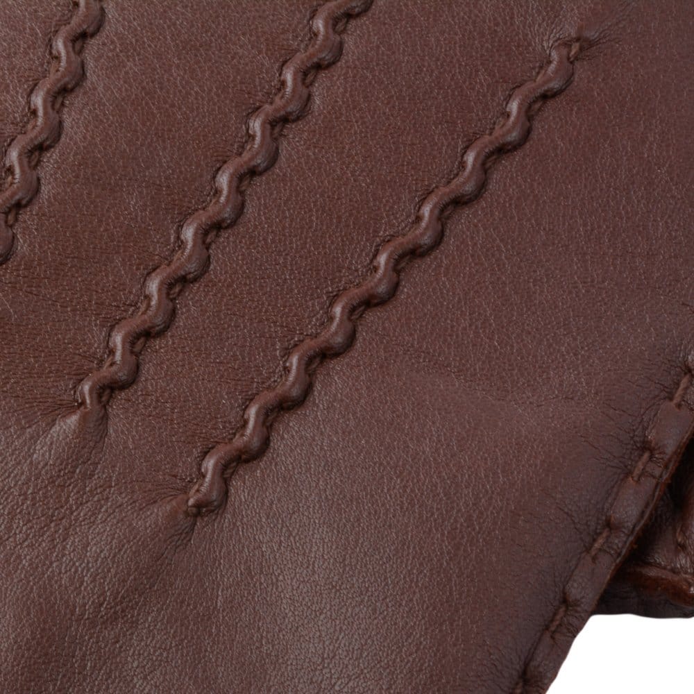 Mens Leather Gloves Tan : 710