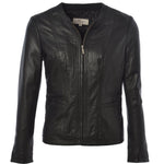 Leather Jacket Black/ddy: AWL-672