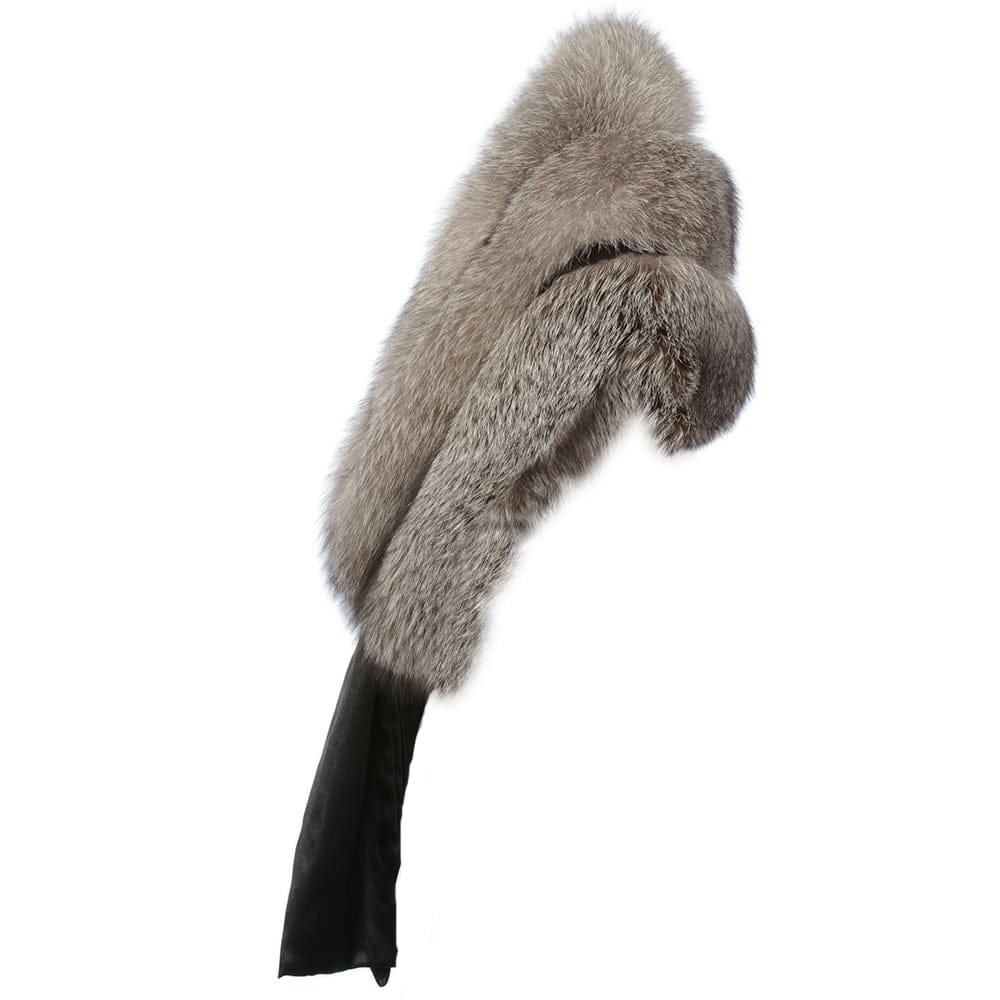 Womens Natural Fox Collar: 90