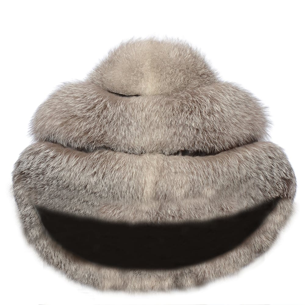 Womens Natural Fox Collar: 90
