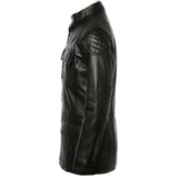 Leather Coat Black: 2238