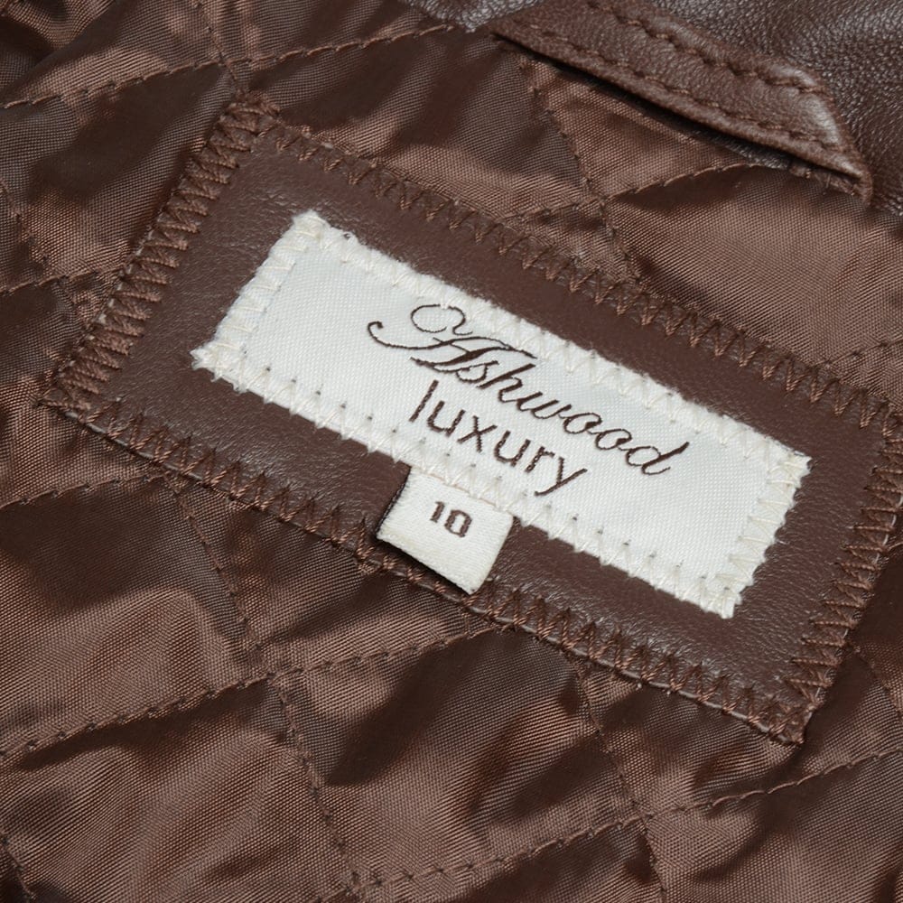 Leather Jacket Brown: ASH-733
