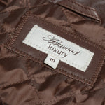 Leather Jacket Brown: ASH-733