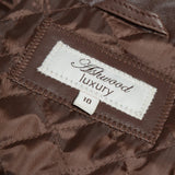 Leather Jacket Brown: ASH-733