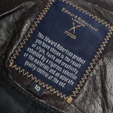 Leather Jacket Brown: LISA MELINA