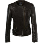 Leather Jacket Brown: LISA MELINA