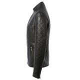 Leather Jacket Black/ddy: ASH-733