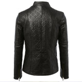 Leather Jacket Black/ddy: ASH-733