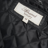Leather Jacket Black/ddy: ASH-733