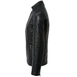 Leather Jacket Navy: ASH-733