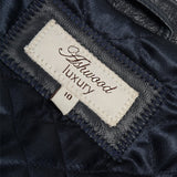 Leather Jacket Navy: ASH-733