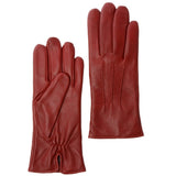 Leather Gloves Red : 401