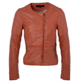 Leather Jacket Lt.red: STYLE B