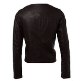 Leather Jacket Porto Brown: STYLE B