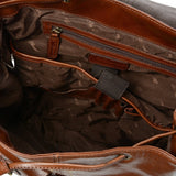 Mens Leather Backpack - Rucksack Chestnut