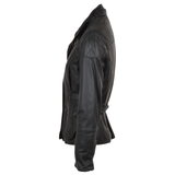 Leather Jacket Black/napp: PENLOPE
