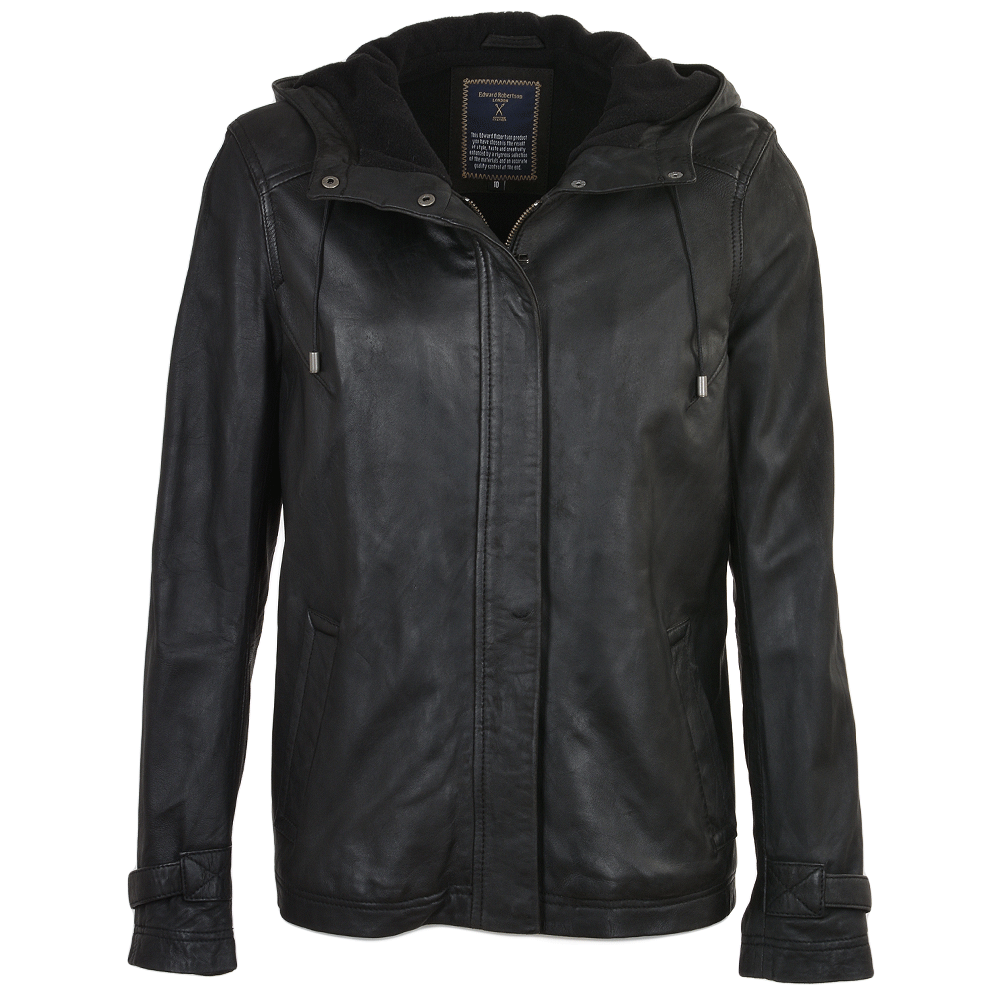 Leather Jacket Black: FO-DAN 72006