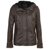 Leather Jacket Khaki: FO-DAN 72006