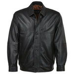 Leather Jacket Black/nap: 5704