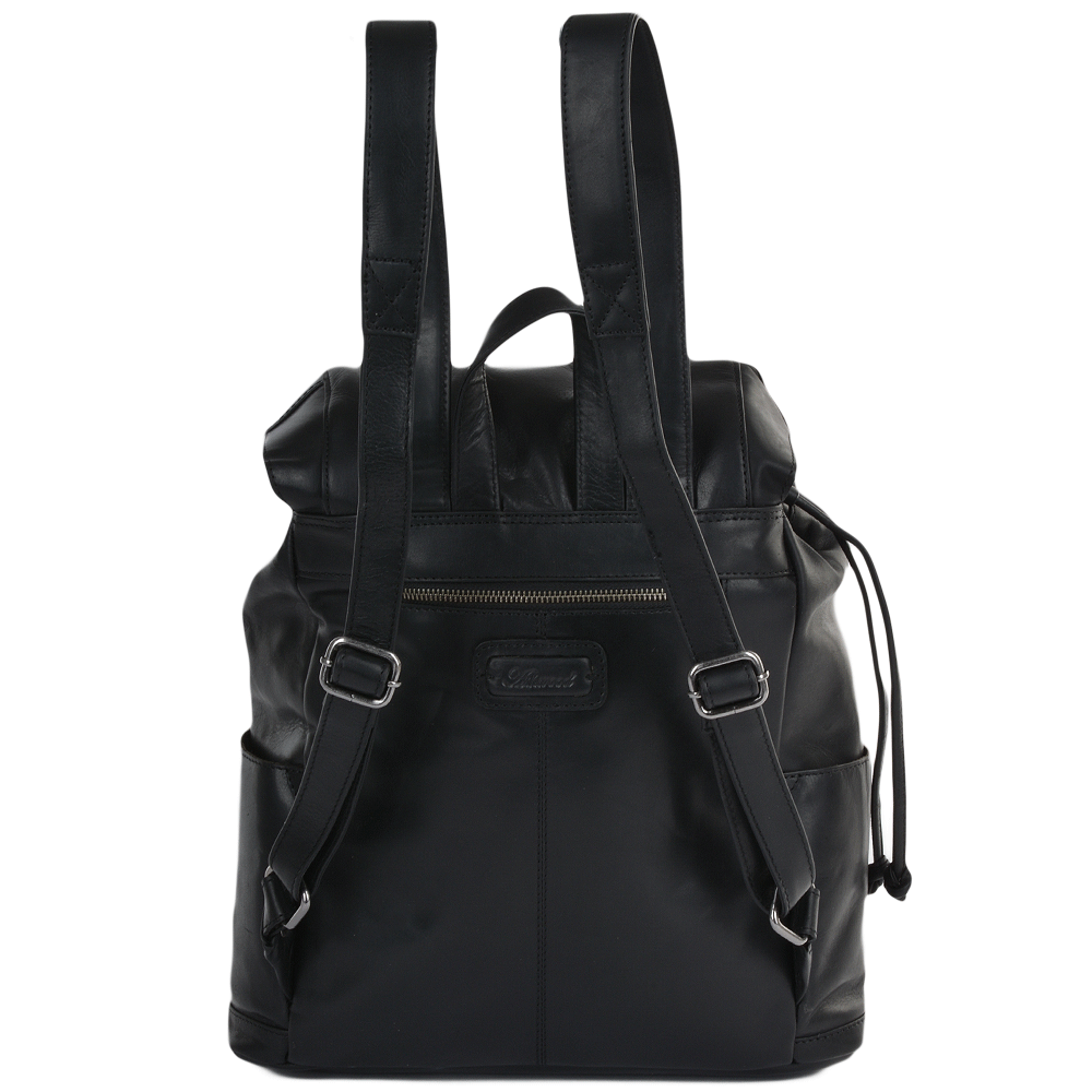 Leather Rucksack Black : Harvey
