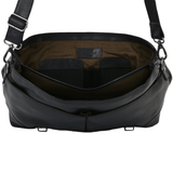 Soft Leather Handcrafted Briefcase Black : Elliot