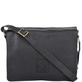 Five Pocket Carry All Leather Messenger Bag Brown/tum : Pedro