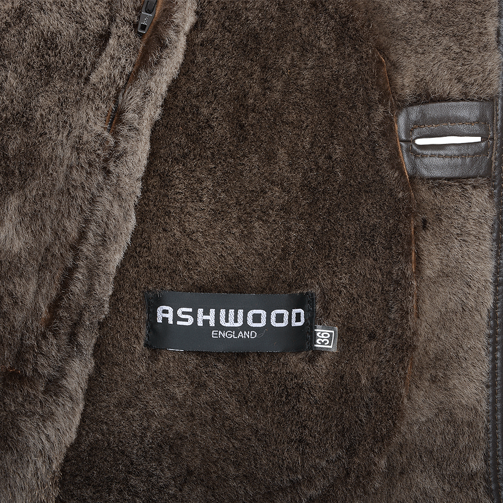 Sheepskin Coat  Brown: KE 72