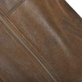 Sheepskin Gilet Tobacco: KE-176