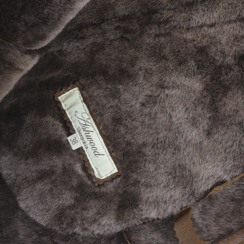 Sheepskin Gilet Tobacco: KE-176