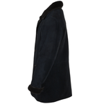 Sheepskin Coat  Dark Blue: KE-183
