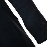 Sheepskin Coat  Dark Blue: KE-183