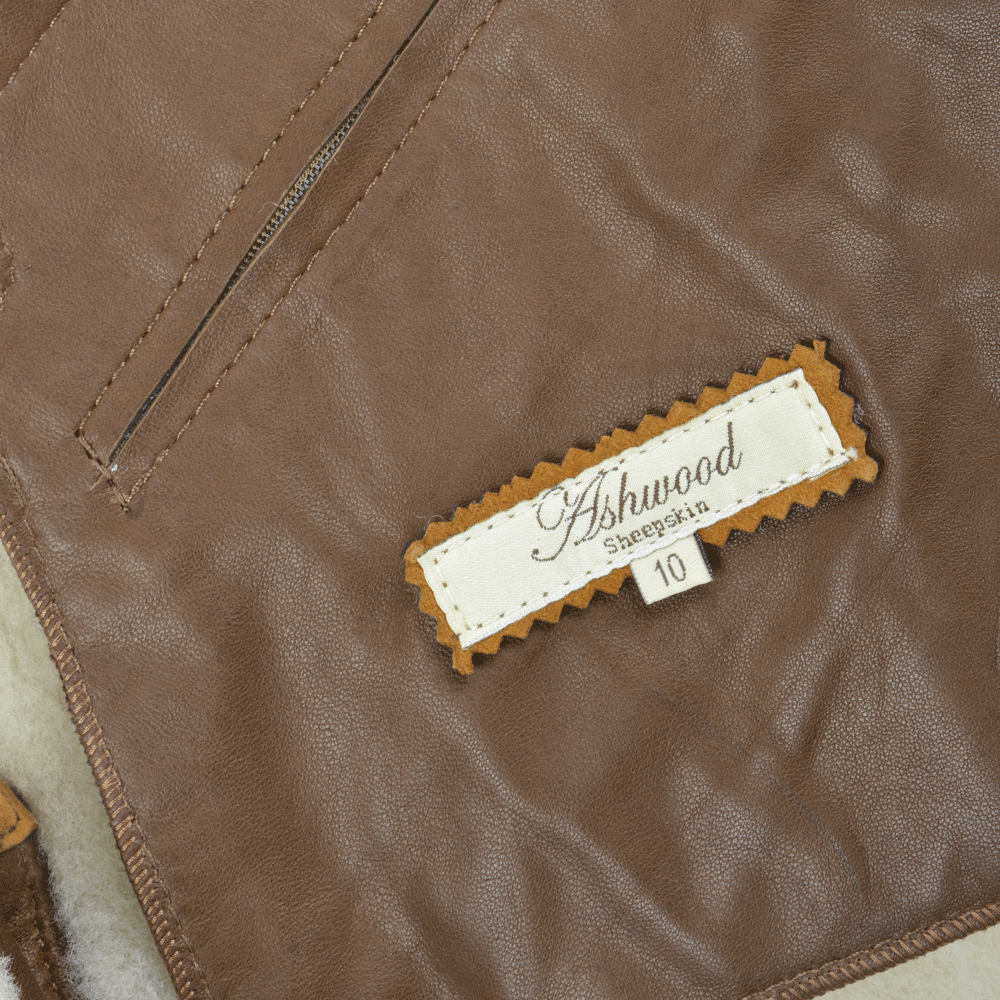 Sheepskin Coat Tan: KB 265