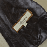 Fitted Sheepskin Aviator Flying Jacket Tan: KB-451