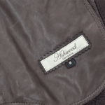 Long Haired Sheepskin Jacket Green: B-5618