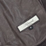 Long Haired Sheepskin Jacket Green: B-5618