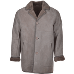 Sheepskin Coat Gray: KE 72